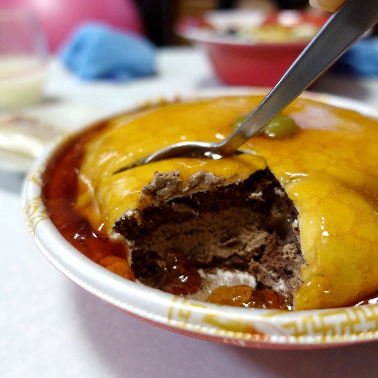 スイパラでそっくりケーキをお取り寄せ@駅前食堂 ラーメン+天津飯+ギョウザ セット - 大阪・奈良グルメのブログ「ミシュランごっこ。」