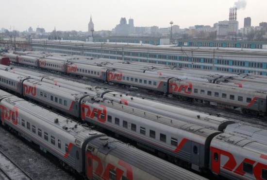 Russia rail default