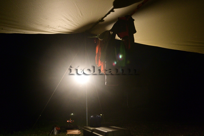 何がなんでもキャンプだし オートキャンプ fuzibisou 羽虫　森林香　犬連れキャンプ　獣　忌避　走光性　LED　灯油ランタン