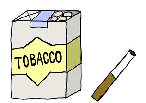 たばこ　イラスト