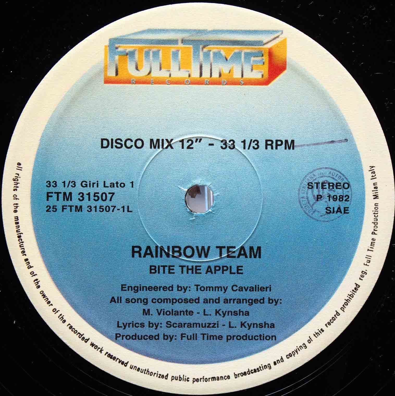 Rainbow Team ‎– Bite The Apple 03