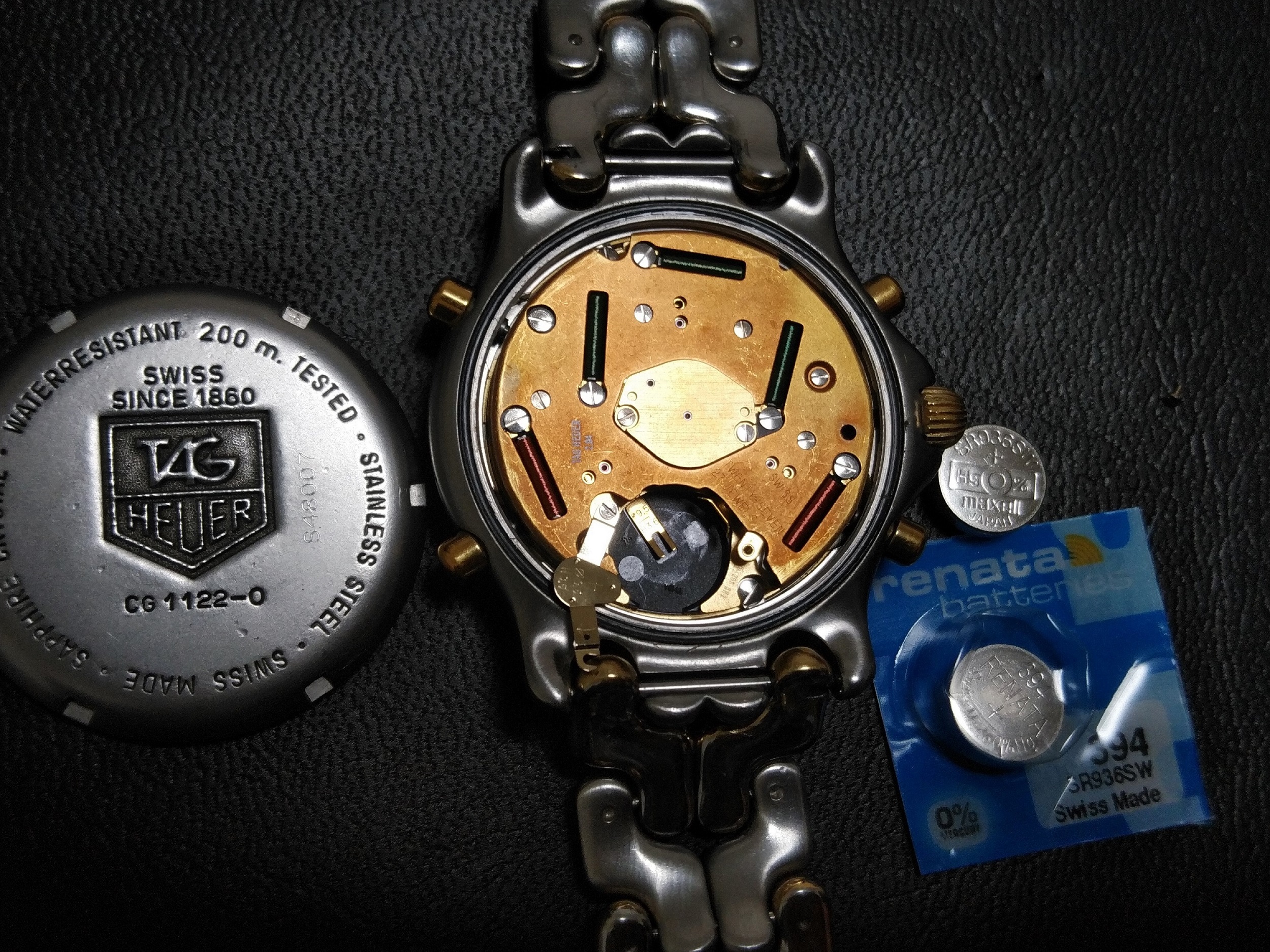 タグ・ホイヤー S/el Sports Chronographs Quartz-1/100sec - 腕時計 