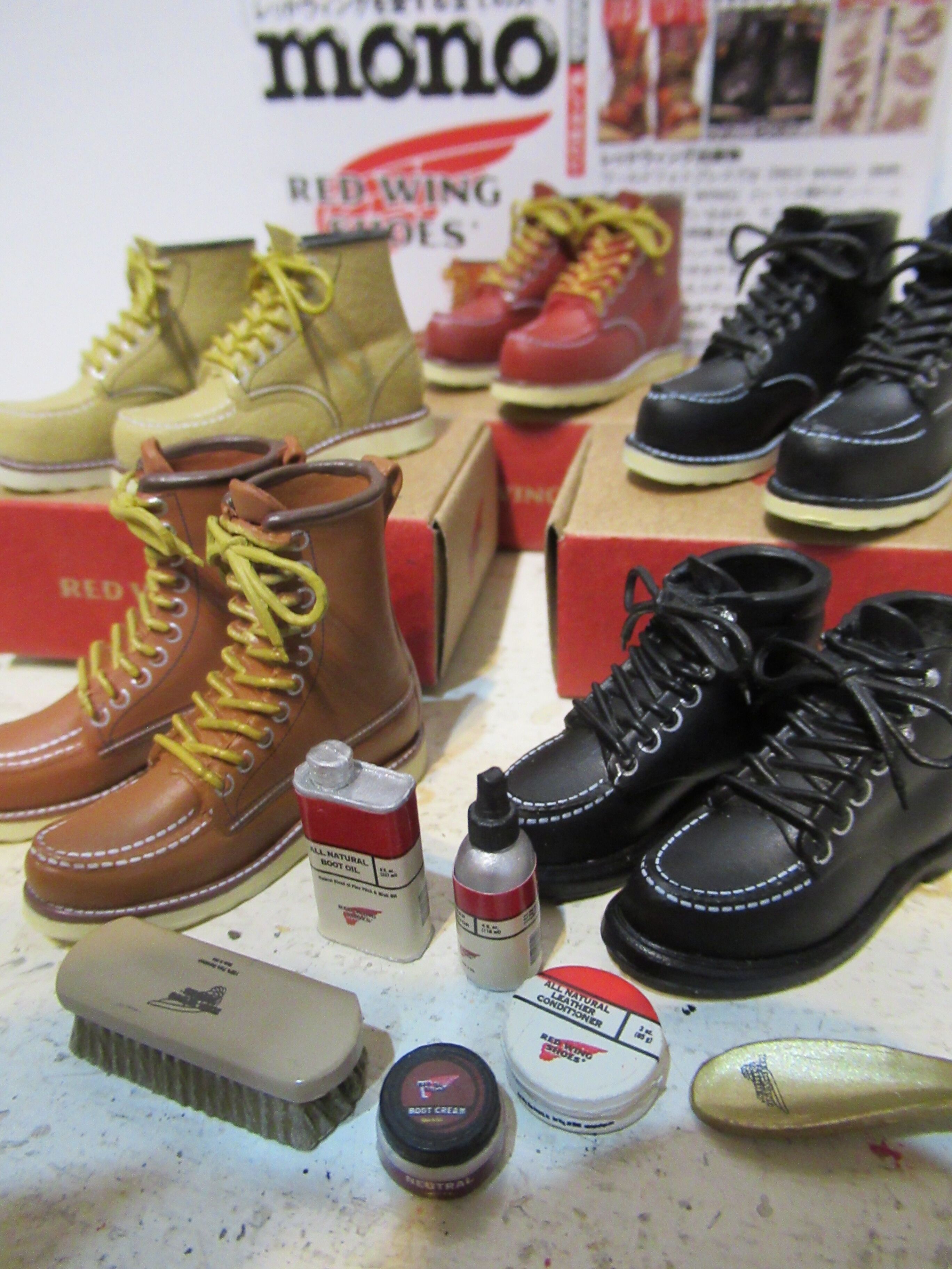 RED WING SHOES MINIATURE COLLECTION | Papa's Favorite!