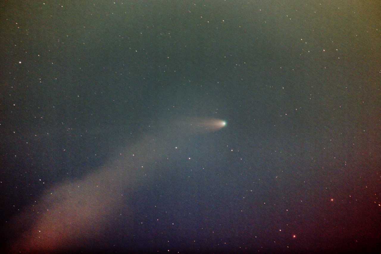 レナード彗星2021年12月28日プロミナー トリミング無し