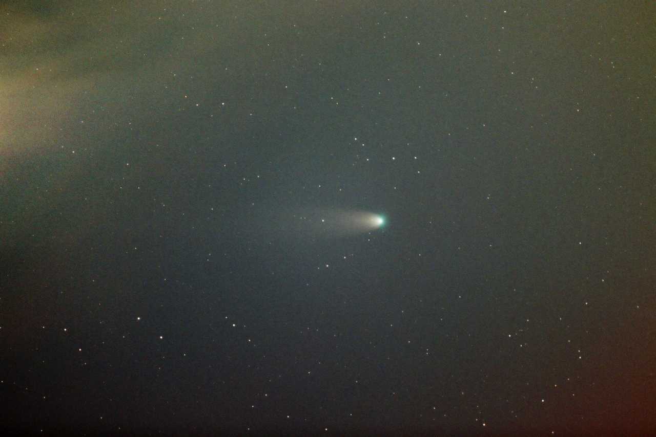 2021年12月27日レナード彗星 プロミナーTX07