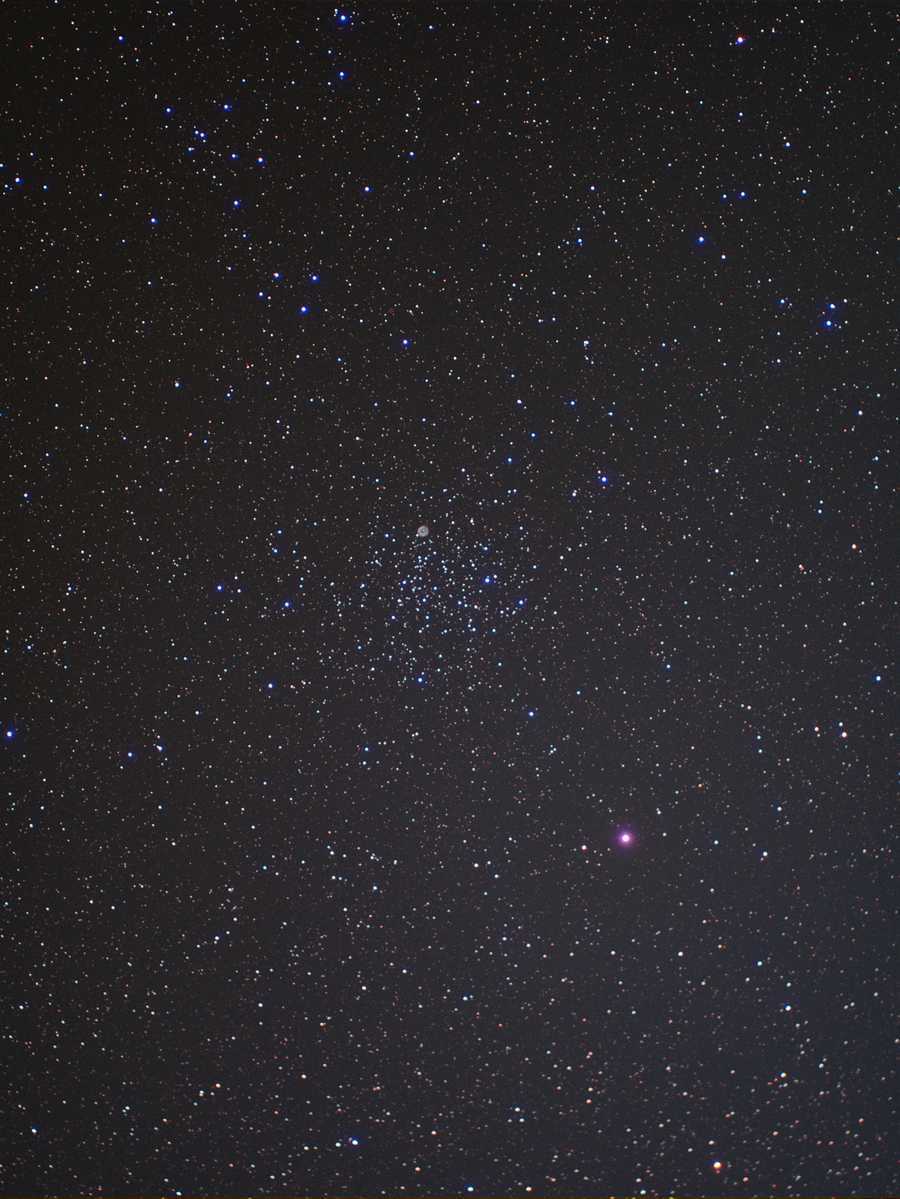 SE120 アクロマートで撮影した M46 2022年1月