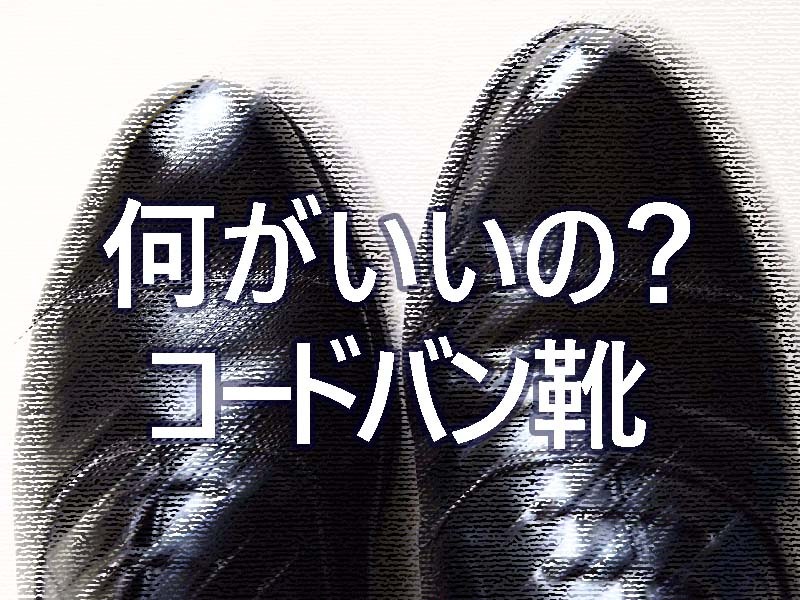 【革靴】コードバンの革靴は本当に良い靴なのか？｜コードバンの素材の特徴とメリットとデメリット