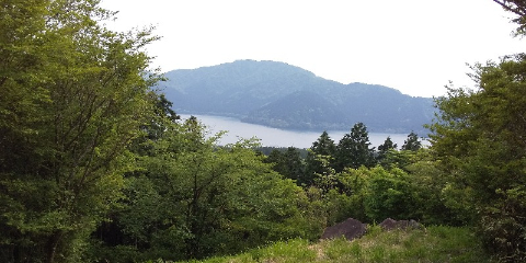 金太郎岩からの景色