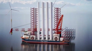Van Oordの3,000トン吊りSEP起重機船「Boreas」紹介動画