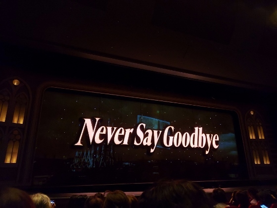 宝塚歌劇　Never say goodbye