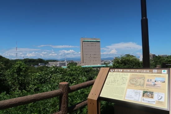 浜松城　富士見櫓跡