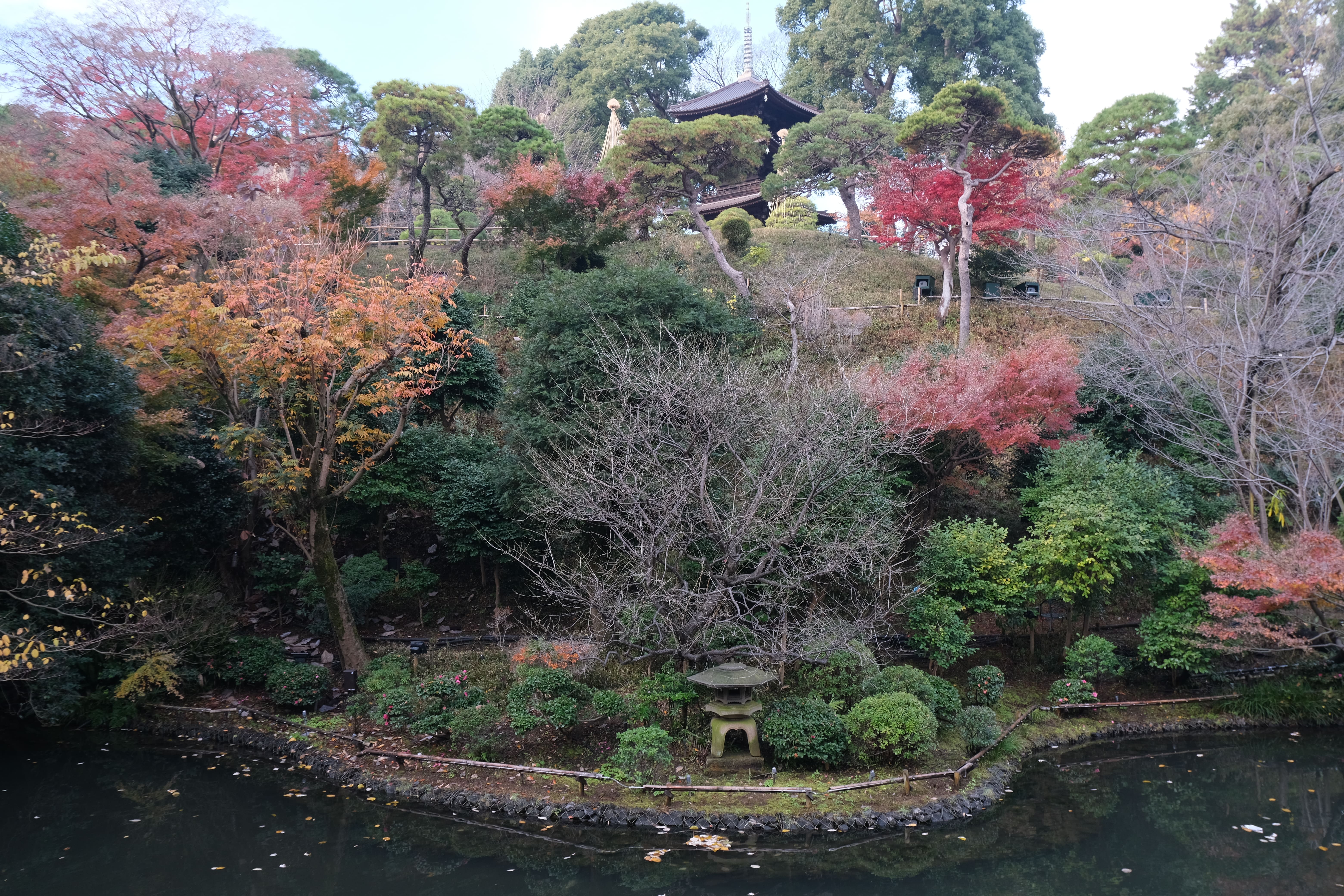ホテル椿山荘の庭園