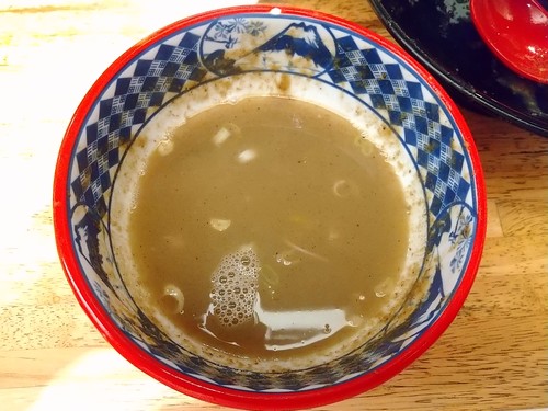 三田製麺所＠日比谷・20211025・スープ割り