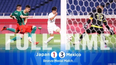 Mexico 3-[1] Japan - Kaoru Mitoma goal