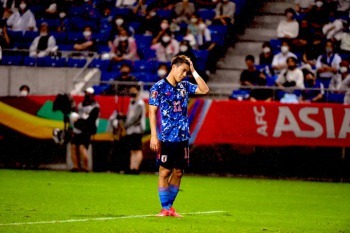 Ritsu Duan suffered an injury absent from the match against Saudi Arabia
