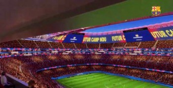 design new Camp Nou 2021 inside