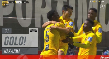 Portimonense [1] - Belenenses 0 - Shoya Nakajima goal