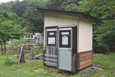 バイオトイレ　小幌駅