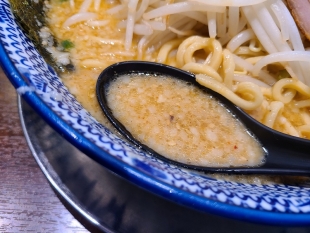 ばやし青山店　味噌ラーメン　スープ