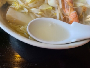 和ごころ　海鮮タンメン　スープ