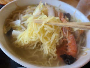 和ごころ　海鮮タンメン　麺