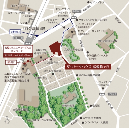 ザ・パークハウス高輪松が丘、img-map-detail