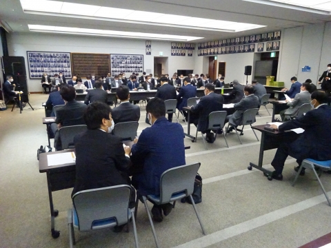 「茨城県議会第2回定例会提出議案等説明会・政務調査会」⑨