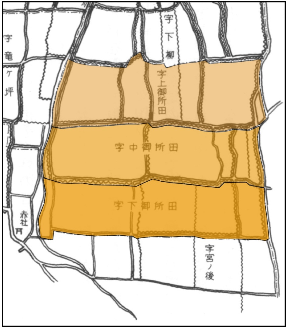 30:大宮郷関係地域略図